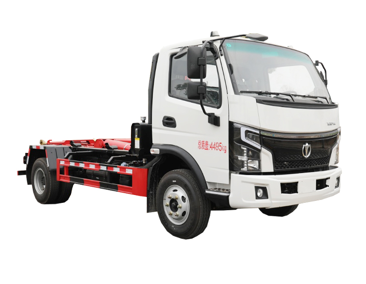 飛碟奧馳：藍牌勾臂垃圾車