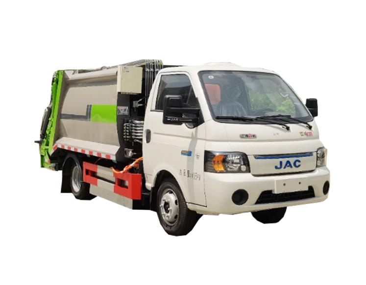 江淮純電動藍牌壓縮垃圾車
