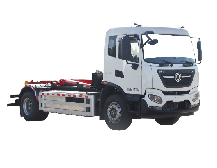 天錦純電動勾臂垃圾車