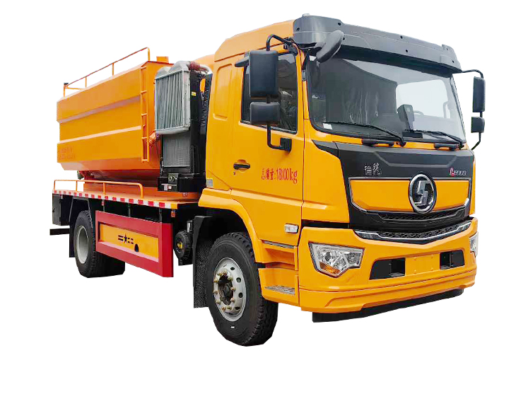 陜汽德龍l5000清洗吸污車