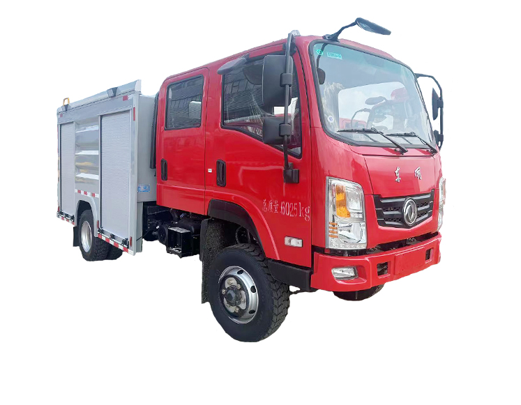 东风四驱远程供水管线车