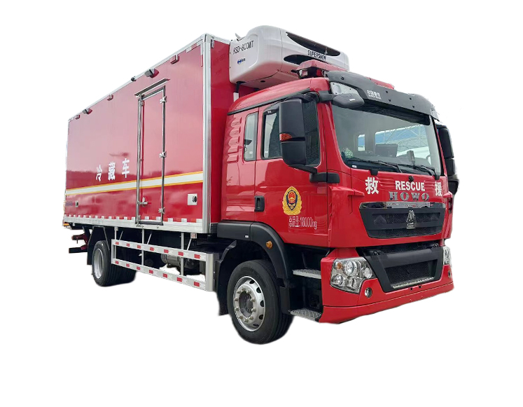 武警豪沃冷藏车
