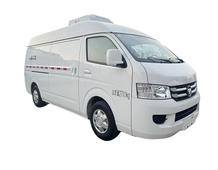 福田蓝牌面包冷藏车
