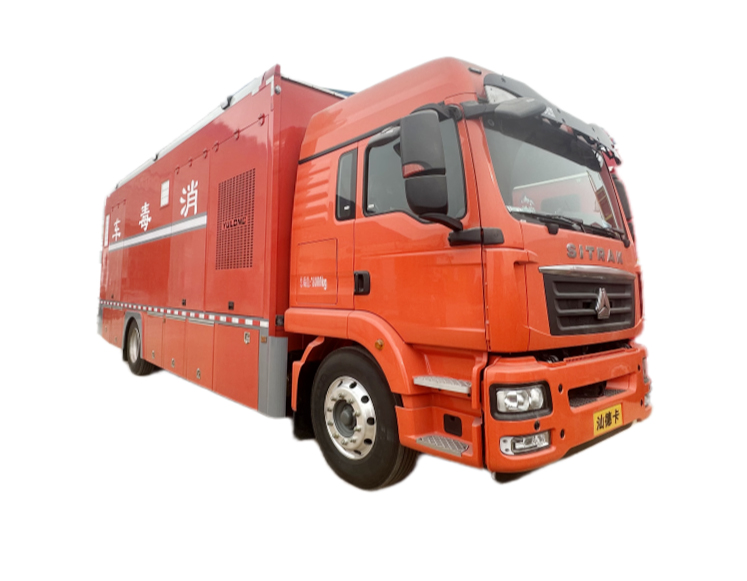 重汽豪沃医疗废物消毒处理车