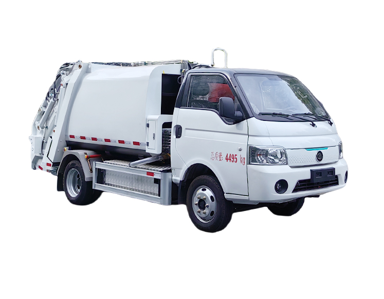程力壹为：4.5吨纯电动压缩垃圾车