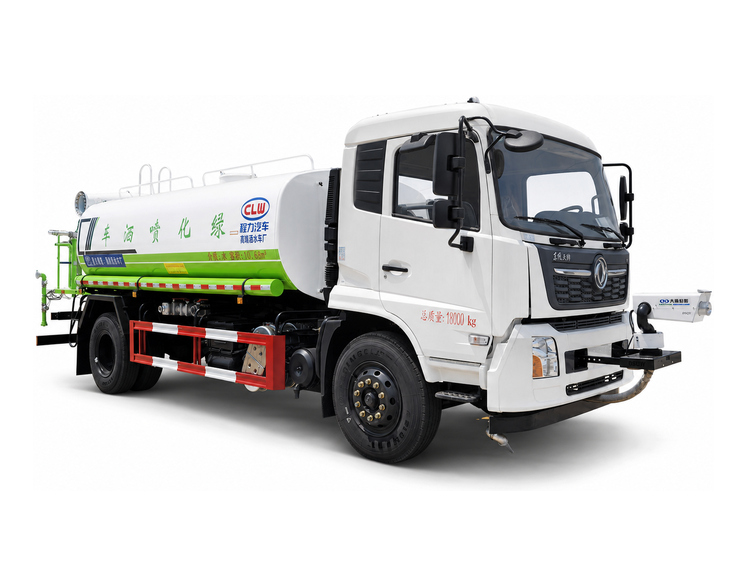 程力CLW5180GPSE6天锦绿化喷洒车白底照片